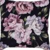 Poszewki Na Poduszki 45X45|Poduszki I Poszewki*CN-55 Poszewka Peony 117 (czarna w kwiaty)