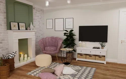 Poszewki Na Poduszki 45X45|Poduszki I Poszewki*CN-55 Poszewka Pires 89 (biała)