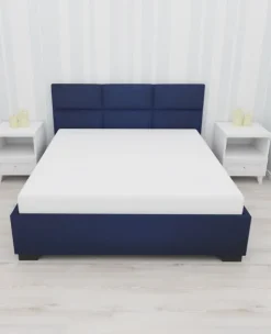 Nakrycie Łóżka*CN-45 Prześcieradło z gumką 2 (białe - 160x200x30cm)