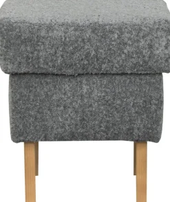 Pufy Tapicerowane|Pufy I Siedziska*Bodzio Puf Sewilla (boucle grafit)