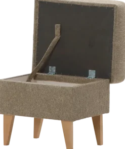Pufy Tapicerowane*Bodzio Puf Sewilla (rojal latte)
