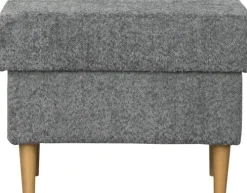 Pufy Tapicerowane|Pufy I Siedziska*Bodzio Puf Werina (boucle grafit)