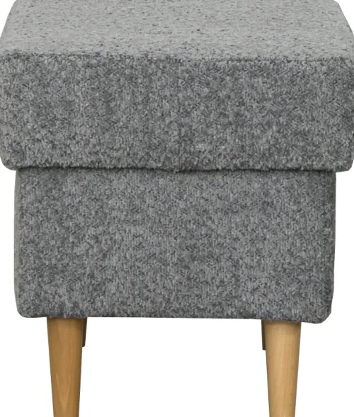 Pufy Tapicerowane|Pufy I Siedziska*Bodzio Puf Werina (boucle grafit)