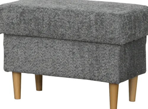 Pufy Tapicerowane|Pufy I Siedziska*Bodzio Puf Werina (boucle grafit)