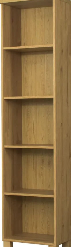 Regały I Półki|Regały Stojące*Bodzio Regał półkowy Majorka (dąb Soma ciemny)
