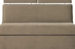 Narożniki Systemowe (Modułowe)|Narożniki*Bodzio Siedzisko 3-osobowe rozkładane Lazur (plusz brąz)