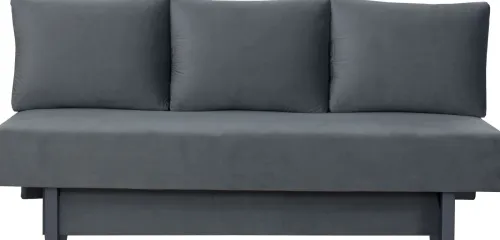 Sofy I Kanapy|Sofy Rozkładane*Bodzio Sofa Afrodyta 2 (plusz grafit)