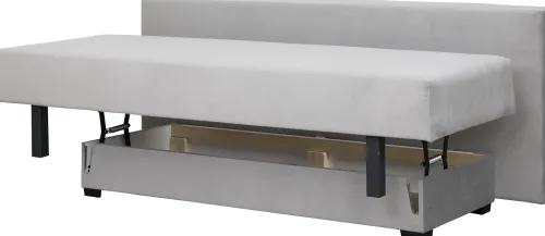 Sofy I Kanapy|Sofy Rozkładane*Bodzio Sofa Afrodyta 2 (plusz srebrzysty)
