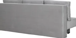 Sofy I Kanapy|Sofy Rozkładane*Bodzio Sofa Afrodyta 2 (plusz srebrzysty)