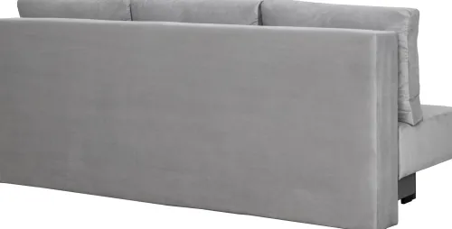 Sofy I Kanapy|Sofy Rozkładane*Bodzio Sofa Afrodyta 2 (plusz srebrzysty)