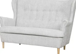 Sofy I Kanapy|Sofy Nierozkładane*Bodzio Sofa 2-osobowa Werina (boucle szary)