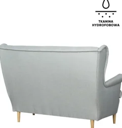 Sofy I Kanapy|Sofy Nierozkładane*Bodzio Sofa 2-osobowa Werina (elegantis jasny szary)