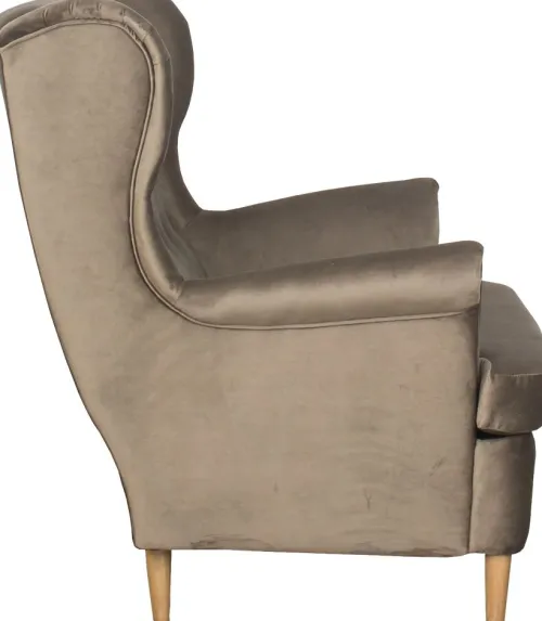 Sofy I Kanapy|Sofy Nierozkładane*Bodzio Sofa 2-osobowa Werina (plusz brąz)
