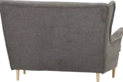 Sofy Nierozkładane*Bodzio Sofa 2-osobowa Werina (rojal grafit)