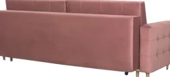 Sofy I Kanapy|Sofy Rozkładane*Bodzio Sofa Paris (plusz brudny róż)