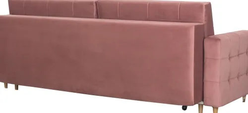 Sofy I Kanapy|Sofy Rozkładane*Bodzio Sofa Paris (plusz brudny róż)