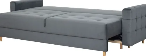 Sofy I Kanapy|Sofy Rozkładane*Bodzio Sofa Paris (plusz grafit)