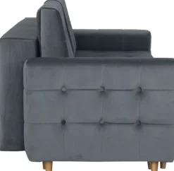 Sofy I Kanapy|Sofy Rozkładane*Bodzio Sofa Paris (plusz grafit)