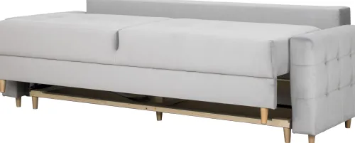 Sofy I Kanapy|Sofy Rozkładane*Bodzio Sofa Paris (plusz srebrzysty)