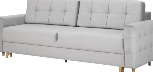 Sofy I Kanapy|Sofy Rozkładane*Bodzio Sofa Paris (plusz srebrzysty)