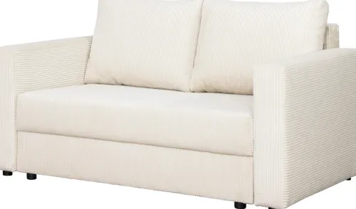 Sofy I Kanapy|Sofy Rozkładane*Bodzio Sofa rozkładana Milano (sztruks beż)
