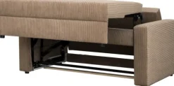 Sofy I Kanapy|Sofy Rozkładane*Bodzio Sofa rozkładana Milano (sztruks brąz)