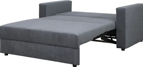 Sofy I Kanapy|Sofy Rozkładane*Bodzio Sofa rozkładana Milano (sztruks grafit)