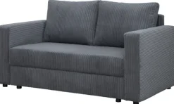 Sofy I Kanapy|Sofy Rozkładane*Bodzio Sofa rozkładana Milano (sztruks grafit)