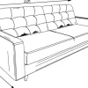 Sofy I Kanapy|Sofy Rozkładane*Bodzio Sofa Sewilla (boucle szary)