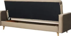 Sofy I Kanapy|Sofy Rozkładane*Bodzio Sofa Sewilla (plusz brąz)