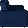 Sofy I Kanapy|Sofy Rozkładane*Bodzio Sofa Sewilla (plusz granat)