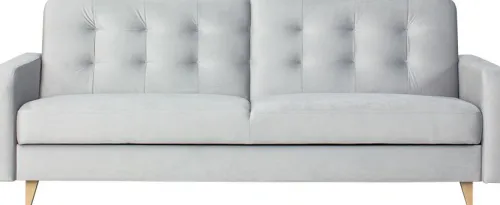 Sofy I Kanapy|Sofy Rozkładane*Bodzio Sofa Sewilla (plusz srebrzysty)
