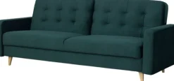 Sofy I Kanapy|Sofy Rozkładane*Bodzio Sofa Sewilla (plusz zieleń)
