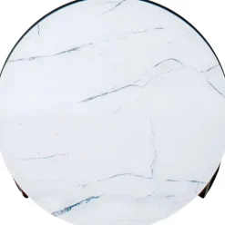 Stoliki|Stoliki I Ławy Do Salonu*CN-160 Stolik kawowy 60cm Marbi 9 (biały-marmur)
