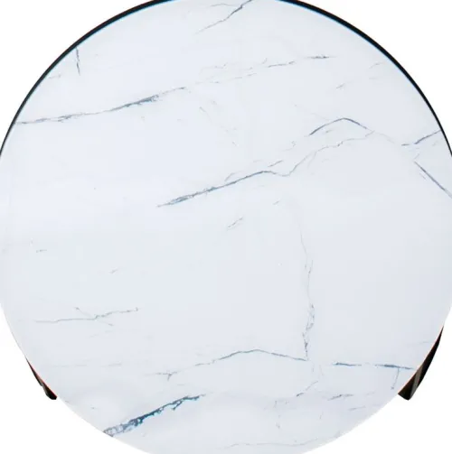 Stoliki|Stoliki I Ławy Do Salonu*CN-160 Stolik kawowy 60cm Marbi 9 (biały-marmur)