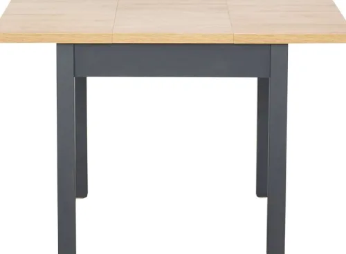 Stoły|Stoły*Bodzio Stół rozkładany 79x80-120x80 (dąb Soma ciemny/grafit)