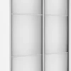 Wysokie Szafy|Szafy Z Lustrem*Bodzio Szafa przesuwna 3xlustra 120cm (biały)