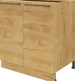 Szafki Kuchenne Stojące|Szafki Kuchenne*Bodzio Szafka 80 dolna Bellona (dąb Soma ciemny)