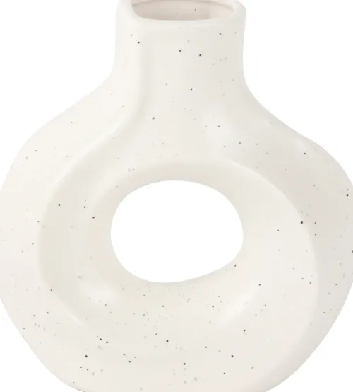 Wazony, Doniczki I Kosze Na Kwiaty|Dekoracje - Ozdoby*CN-216 Wazon z kamionki mały Pearl 35