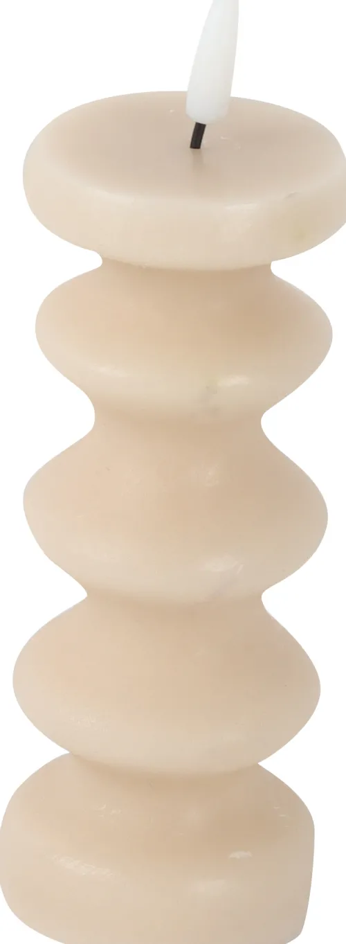 Lampki Nocne, Lampiony I Świece*CN-216 Świeca LED duża Soho 7 (beżowy)
