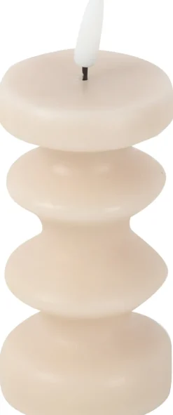 Lampki Nocne, Lampiony I Świece*CN-216 Świeca LED mała Soho 7 (beżowy)