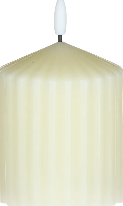 Lampki Nocne, Lampiony I Świece*CN-257 Świeca woskowa LED mała Cozy Light 52 (kremowa)