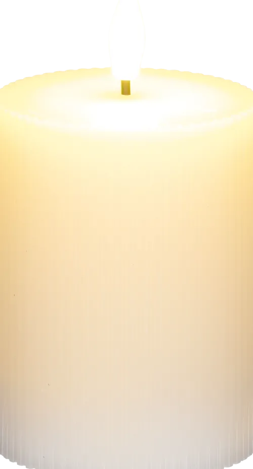 Lampki Nocne, Lampiony I Świece*CN-257 Świeca woskowa LED mała Cozy Light 55 (jasnoróżowa)