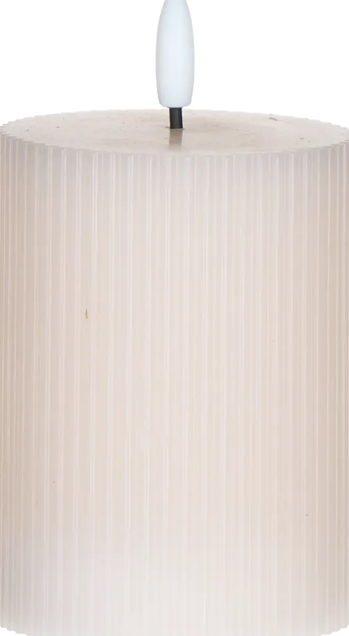 Lampki Nocne, Lampiony I Świece*CN-257 Świeca woskowa LED mała Cozy Light 55 (jasnoróżowa)
