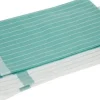 Tekstylia Kuchenne*CN-83 Zestaw dwóch ściereczek kuchennych 4 (biało/miętowy)