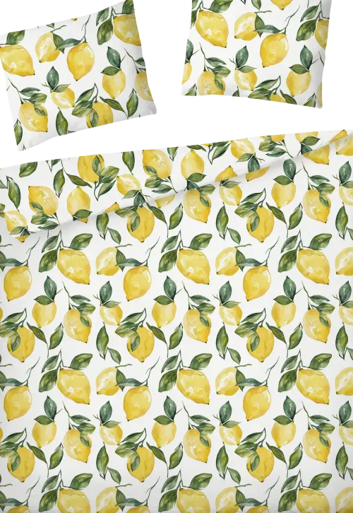 Nakrycie Łóżka*CN-144 Zestaw pościeli Lemoni 48 (200x220cm)