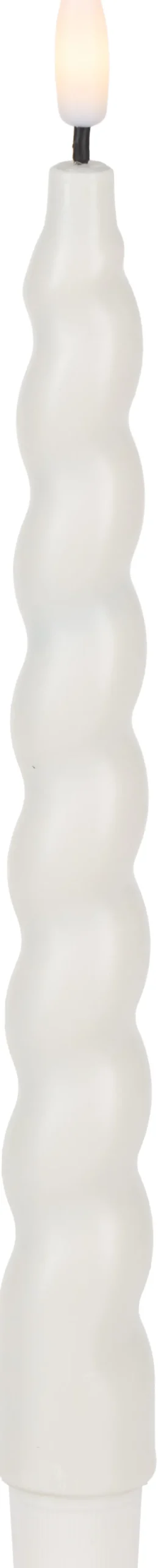 Lampki Nocne, Lampiony I Świece*CN-263 Zestaw 2 świec woskowych LED Cozy Light 4 (biały)
